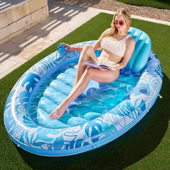 Extra Large Blow-Up Sunbed Float – Perfect for Pool & Beach